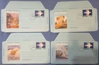 Four Australian Aerogrammes Postmarked First Day of Issue (3810U)