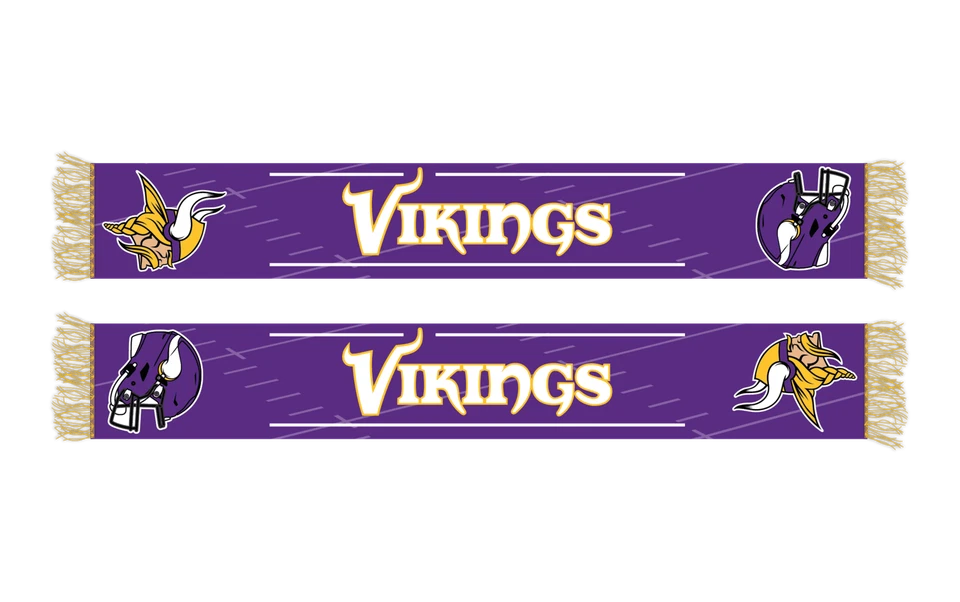 BDA Minnesota Vikings NFL kuscheliger Fan Schal 140cm x 20cm