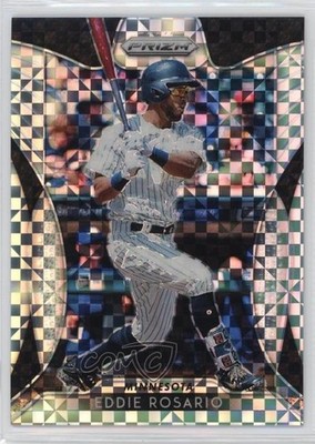 2019 Panini Prizm Plaid Power Prizm 56/75 Eddie Rosario #55 uk2