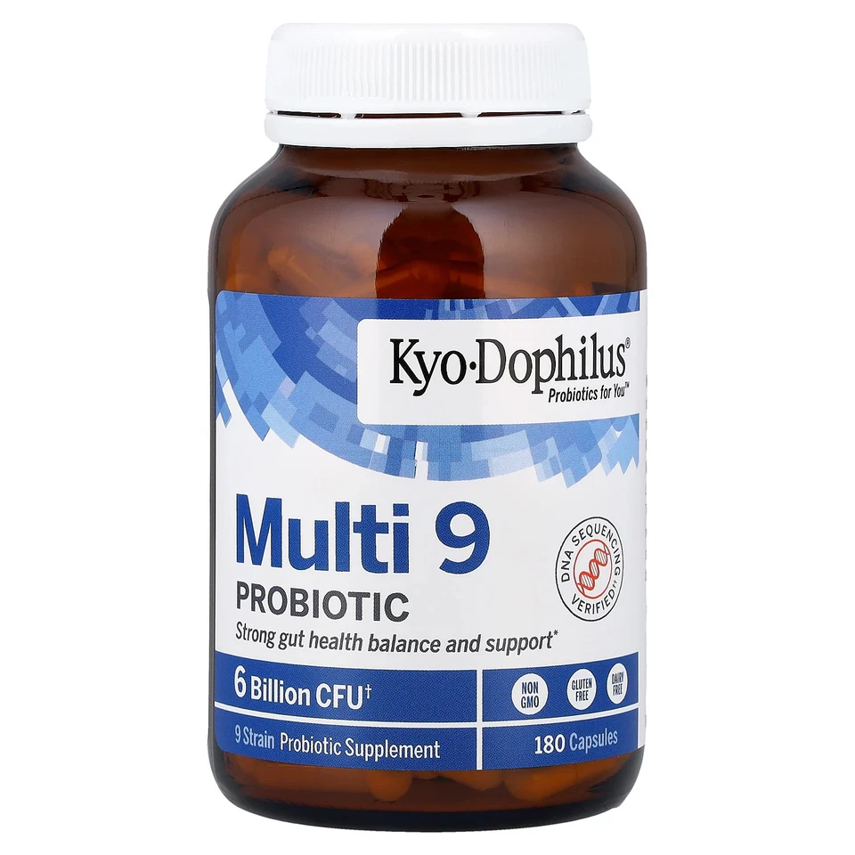 Kyo-Dophilus®, пробиотик Multi 9, 180 капсул - Изображение 3 из 3