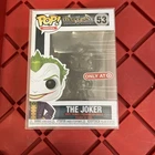 Funko Pop DC Heroes #53 The Joker Arkham Asylum Black Chrome Protector Exclusive