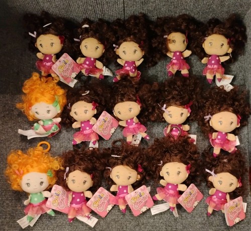 15 Aurora World Cutie Curls Hair Abby and Avery Dolls Brown and Orange Hair