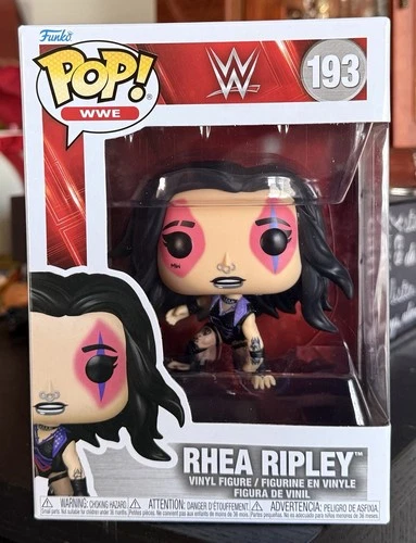 Funko POP! WWE: RHEA RIPLEY (Wrestlemania 41) #193 w/Protector