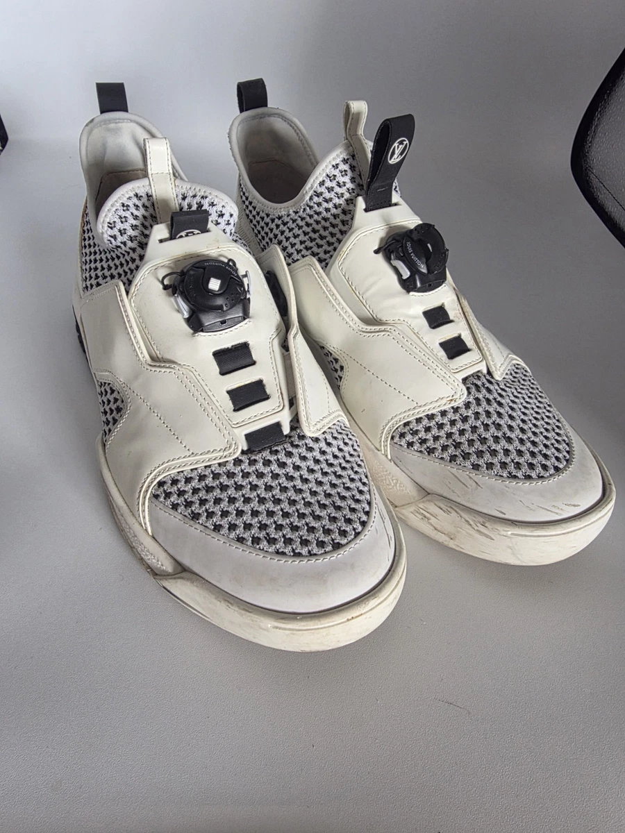 adidas gazelle silver green womens Louis Vuitton Neoprene Mesh Rubber Fastlane Low Sneakers 37 Marine 1768406  – FASHIONPHILE main image 0