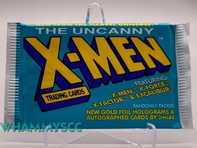 1992 THE UNCANNY X-MEN MARVEL COMICS TRADING CARDS PACK JIM LEE x men x-force