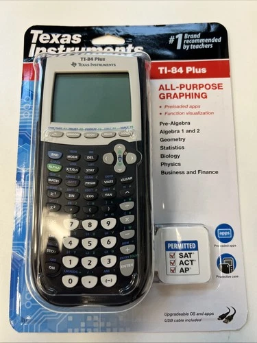 New Texas Instruments TI-84+ Graphing Calculator Free Fast Shipping