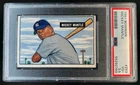 1951 Bowman Mickey Mantle Rookie Card RC #253 New York Yankees PSA 3.5