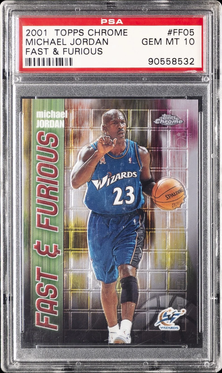 Michael Jordan Washington Wizards Basketball Grade 10 Sports