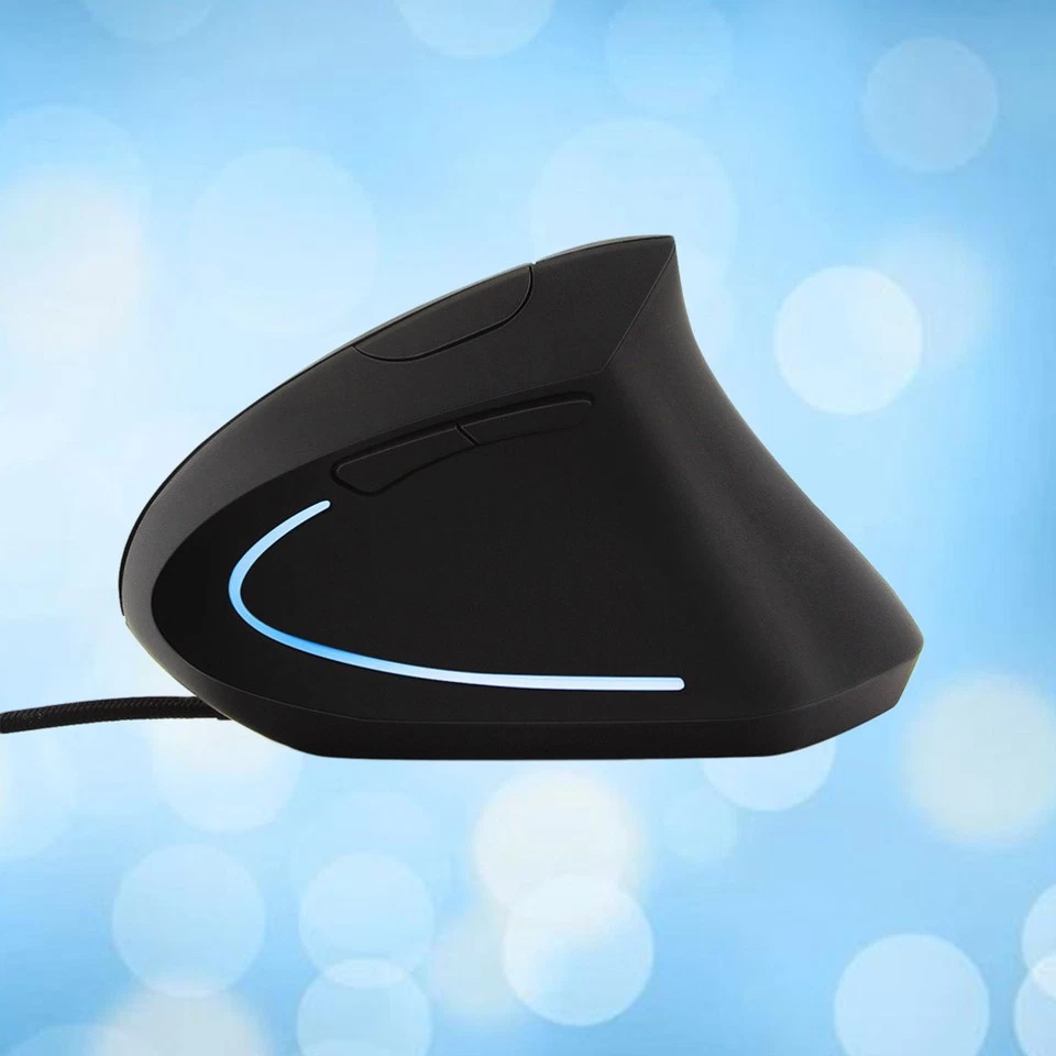 Ergonomic Optical USB Vertical Mouse Adjustable 800/ 1200/ 2000/ 3200 DPI Mouse - Image 3 of 4