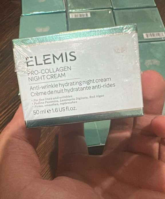 Elemis Pro-Collagen Anti-Wrinkle Night Cream - 1.6 fl oz 50 mL NEW In Box.