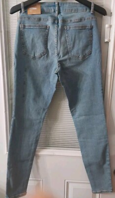 Route 66 Light Blue Denim Mid Rise Jeans Women's Size 8 Skinny Jeans New W/ Tags