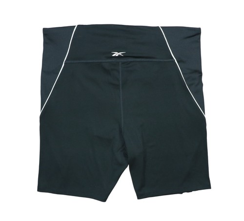 Reebok Workout Ready Plus Size Athletic Women's Training Shorts NWT Black - Picture 2 of 2