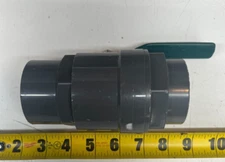 1-1/2" Van Enterprises Pro Series PVC Ball Valve Socket Connections