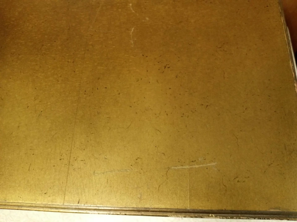 Madera dorada de colección firmada Mid-Century End Cir años 60 firmada por John Colby & Sons Foto 3 de 4