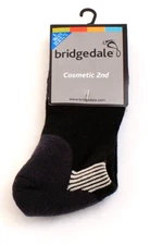Bridgedale Black XC Classic Merino Fusion Ski Socks Men's 10-12.5 Cosmetic 2nd