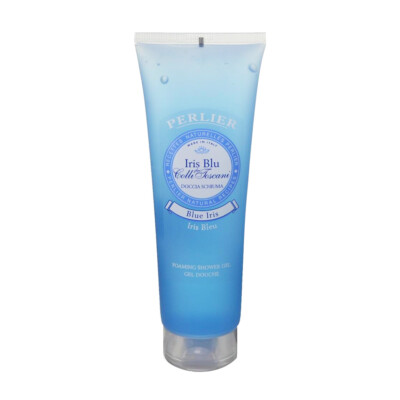Perlier Duschgel Schaum Iris Blue Duft Shower Gel Tube 250ml