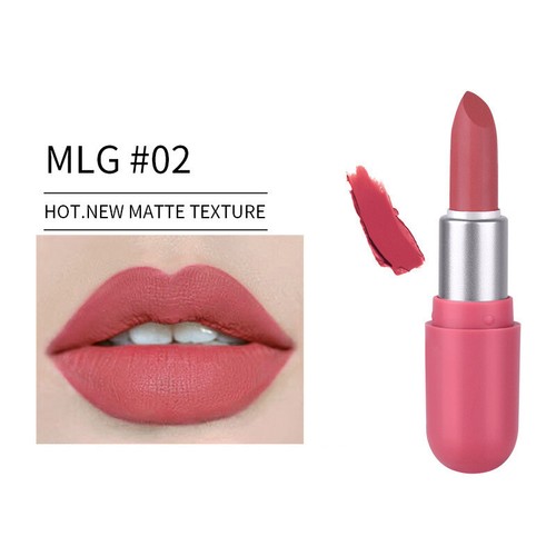Brillo de labios de larga duración de 5 colores terciopelo mate lápiz labial cosmético impermeable - Imagen 13 de 16