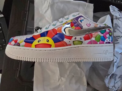  US6  NIKE AIR FORCE 1 X RTFKT MURAKAMI DRIP FQ4051-900  DS   in Box