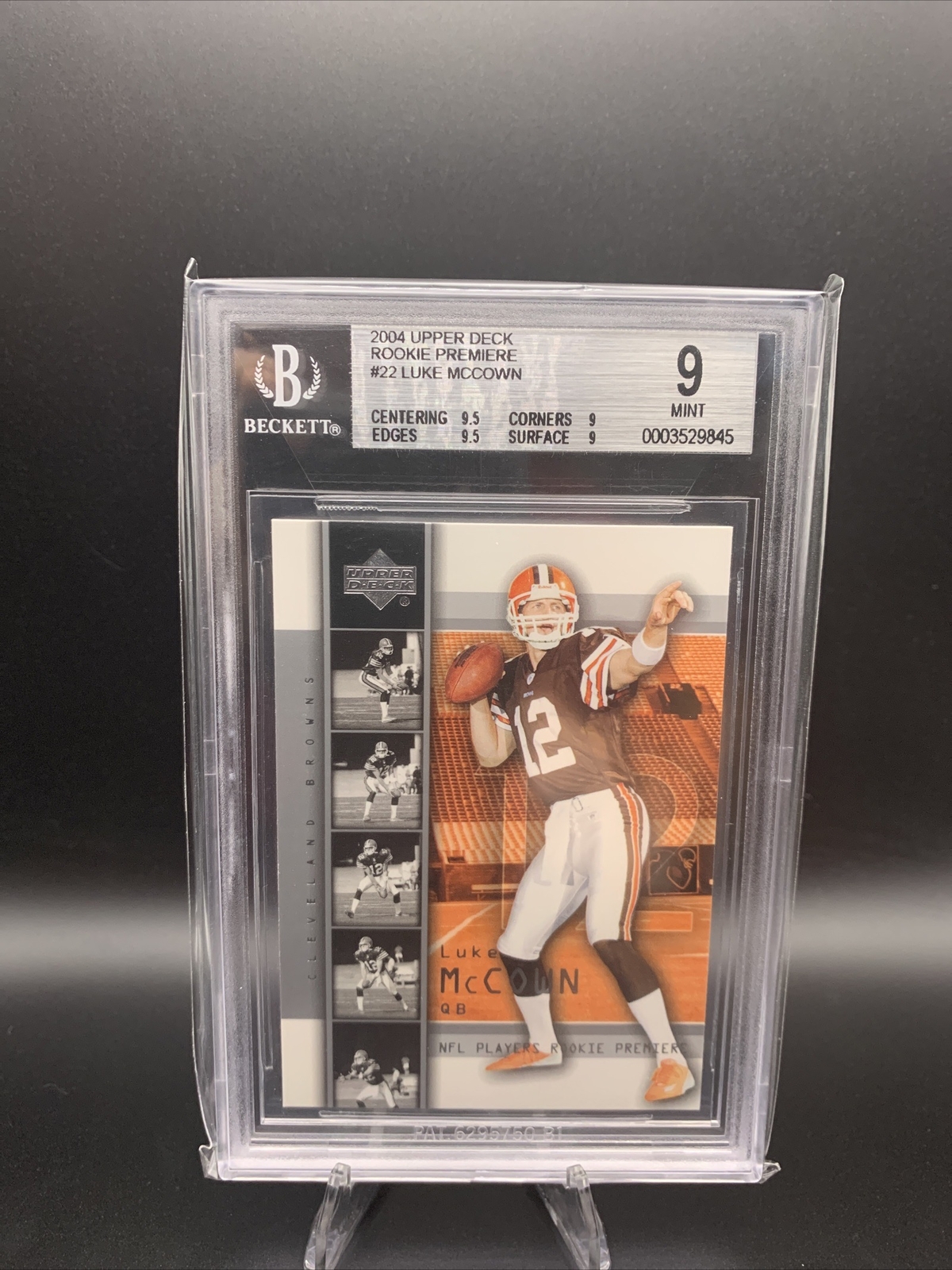 Luke McCown Upper Deck Rookie Premiere #22 Gold