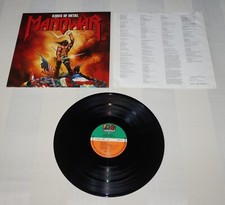 Manowar : Kings Of Metal, Rare 1st Press Viny...