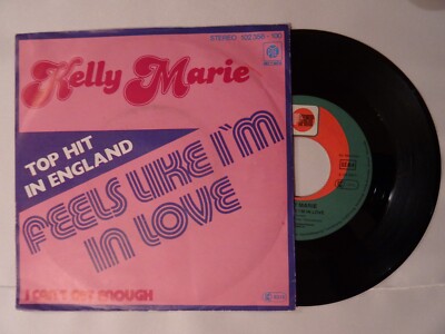 7''-Sg - KELLY MARIE: Feels Like I´m In Love, PRT Ariola 102 356, DE 80