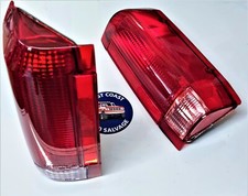 FORD F100 F150 87-96 TAIL LIGHT PAIR L+R FOR TUB F150 F250 (WITH AMBER GLOBE) SM
