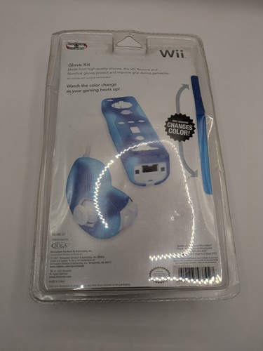 NEW Official Nintendo Wii Glove Kit Yellow Orange Remote & Nunchuk Color Changes - Picture 5 of 5