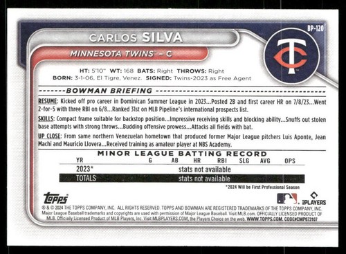 2024 Bowman Paper Prospects RCs & Vets BP1-150 1-100 You Pick - Choose Your Card - Picture 182 of 418