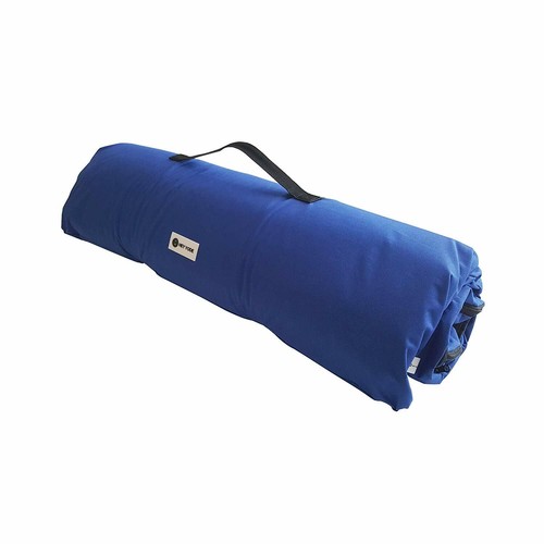 NUEVA Cama de Viaje para Mascotas 43 x 33 en Azul y Rojo Funda Resistente al Agua con Cremallera, Asa - Imagen 2 de 6