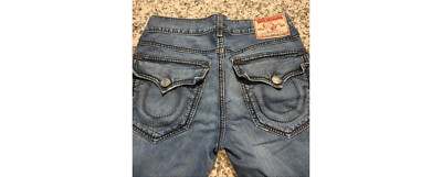 希少　TRUE RELIGION BILLY GIANT BIG T 34 True Religion Billy Giant Big T Jean Adult 34 Blue Denim