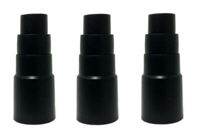 3x Reduzierstück Gummimuffe Stufen Adapter Kress 98039804 Verbindung Staubsauger