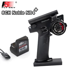 Flysky Noble NB4+ 8CH Transmitter with FGr4S V2 Receiver IPS Touch Screen B0N4
