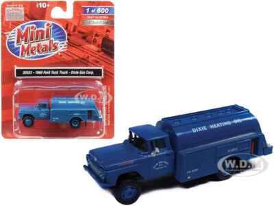 1960 FORD TANK TRUCK ''DIXIE GAS CORP.'' 1/87 (HO) MODEL CLASSIC METAL WORKS 30553