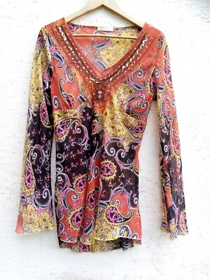 Tunika Kleid Indisch Bali Style Goa Hippie  Sommerkleid Ibiza  