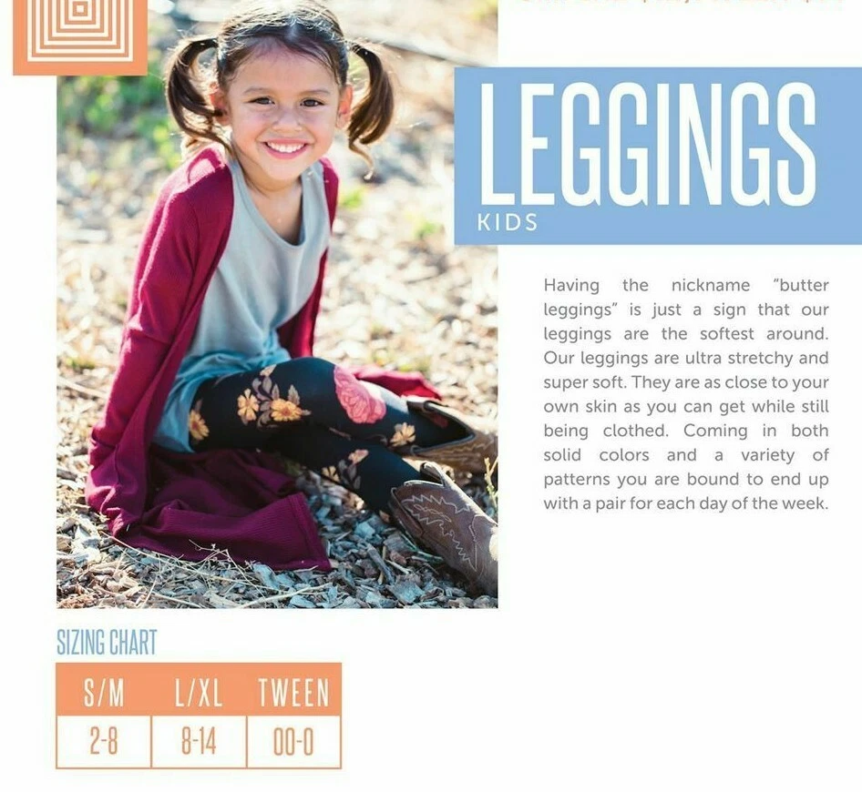 Niñas S/M LuLaRoe ~ GRIS CARBÓN SÓLIDO ~ Leggings; TALLAS 2-8; Niños Foto 2 de 3