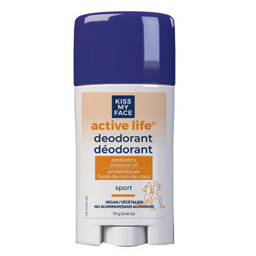 Deodorant Stick Sport 70 Grams By Kiss My Face - Picture 1 of 1