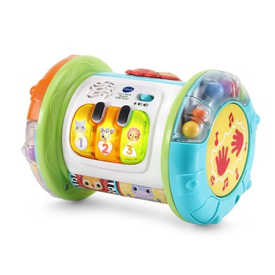   2-in-1 Roll & Discover Roller Drum  and Toddler Toys