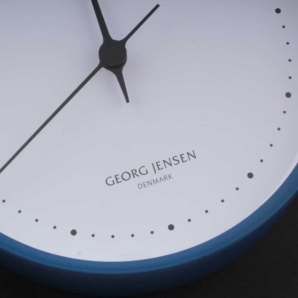 GEORG JENSEN KOPPEL CLOCK BLUE 22cm 【公式通販】