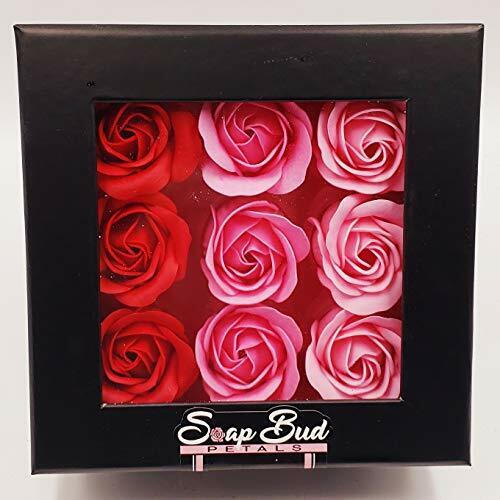 Rose Bud Soap Petals Dozen Roses Valentine Flowers Gift bathroom gift for her - Bild 1 von 3