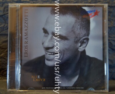 EROS RAMAZZOTTI ALI E RADICI 2009 RARE UKR ORIGINAL CD ITALIAN ITALY POP ROCK