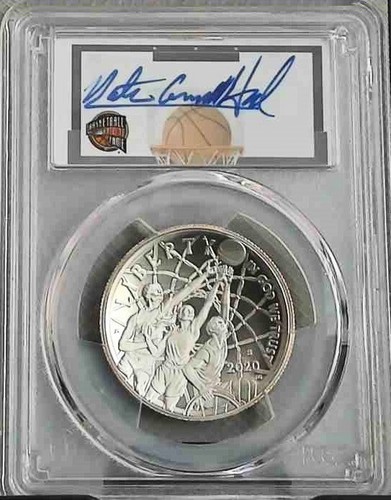 2020 S 50C Basketball Hall of Fame PCGS PR70DCAM FDOI NMBHOF Nate Archibald - Picture 2 of 2