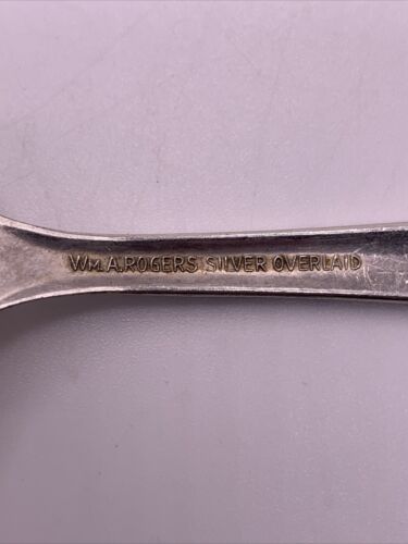 Set Of 8 - Wm A Rogers Silver Overlaid Oneida LTD 6” Forks - Picture 4 of 11
