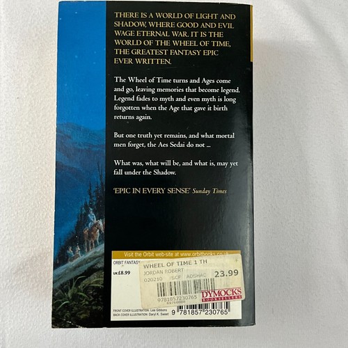 Wheel of Time books 1 & 2 by Robert Jordan The Eye of the Word & The Great Hunt - Picture 4 of 11