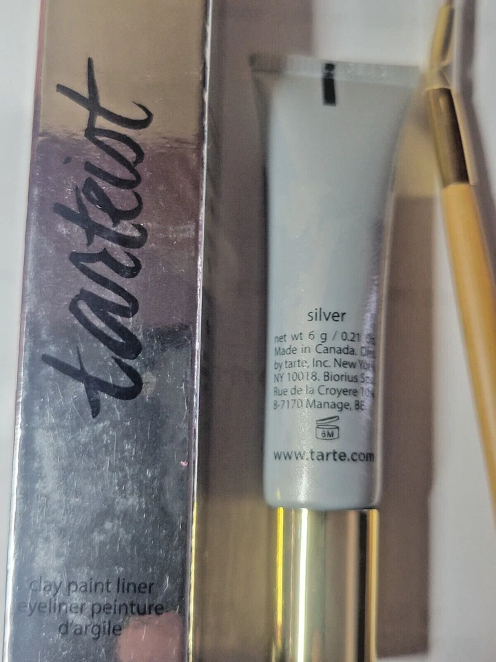 TARTE TARTEIST CLAY PAINT LINER EYELINER - SILVER NIB - Image 2 of 4