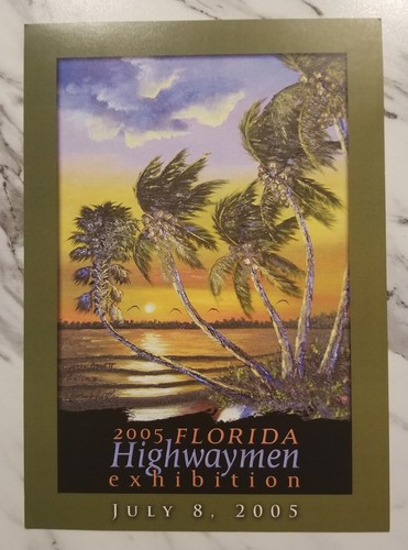 3 Pcs Highwaymen Exhibition Flier Lot - New (Minor Wear)
