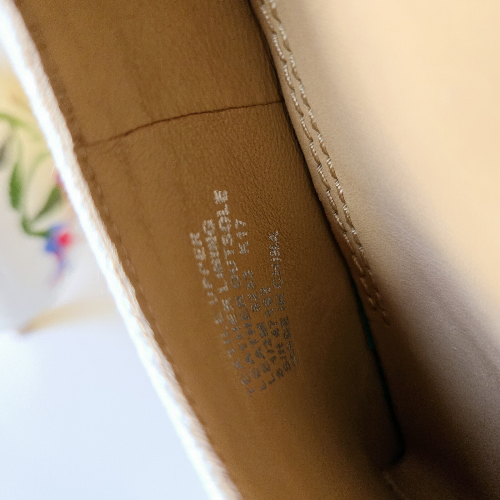 Tory Burch Elizabeth Painted Iris Embroidered Canvas Kitten Heel Pumps Size 8.5M thumbnail 23