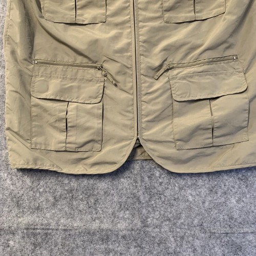 Haband Travelers Vest Mens M Green Pockets Photography Travel (291) - Picture 5 of 12
