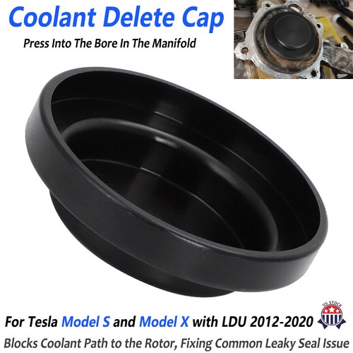 For Tesla LDU Coolant Delete Cap Model S X P-Performance Dual Motor 2012-2020 - Picture 1 of 9