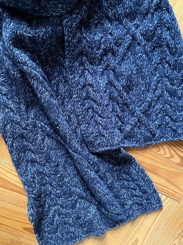XXL CLOSED SCHAL SCARF JEANS BLAU NP 195€ - Bild 4 von 9