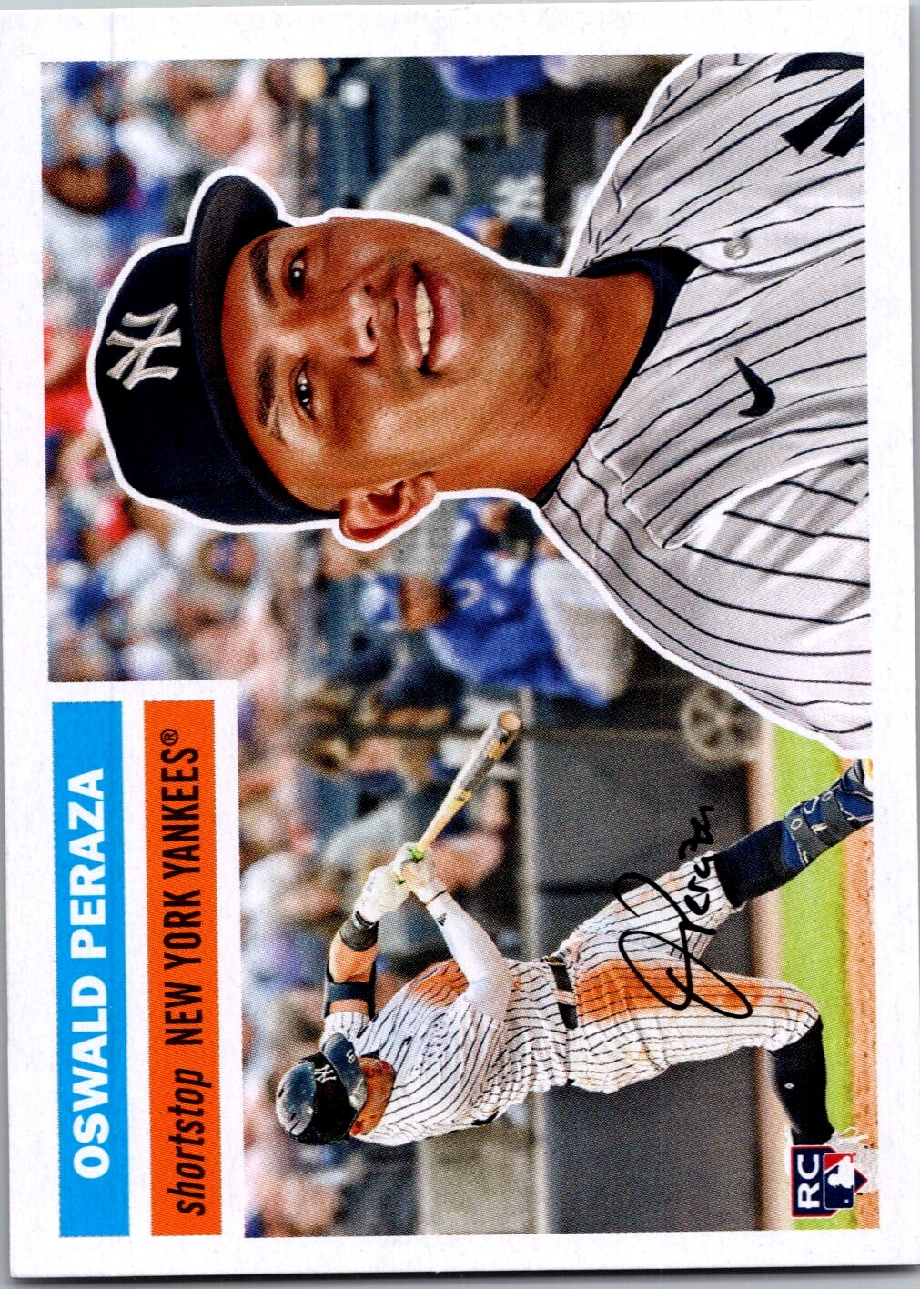 2023 Topps Archives #51 Oswald Peraza 001897